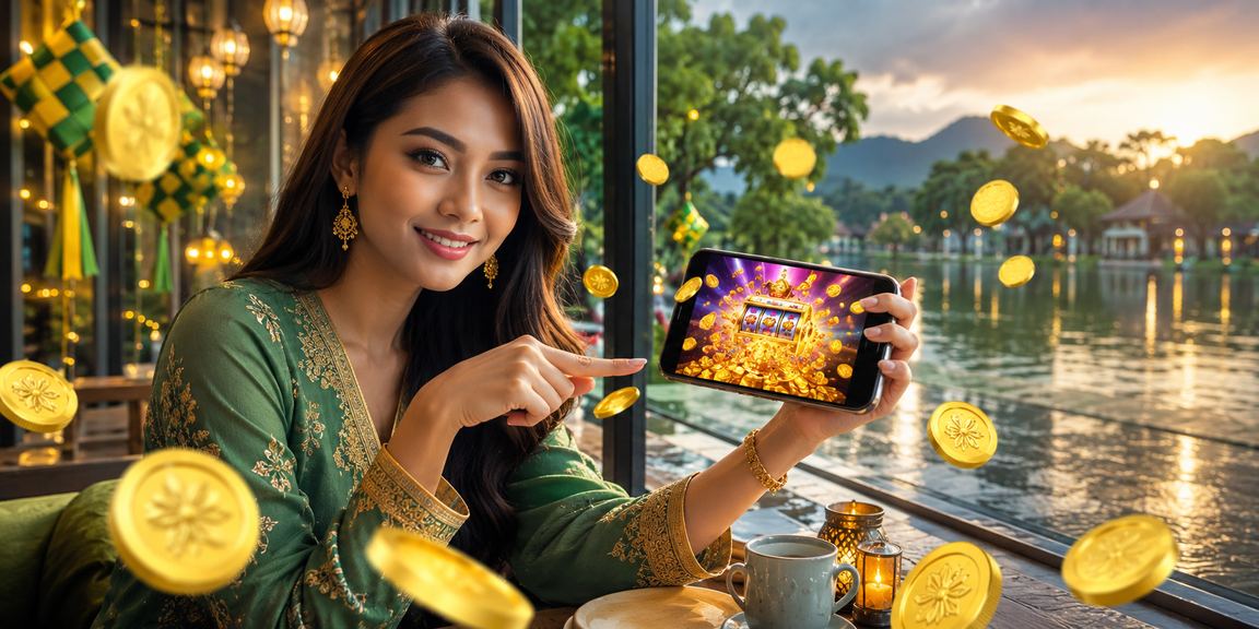 Permainan slot bertema Hari Raya dengan jackpot besar untuk pemain Malaysia