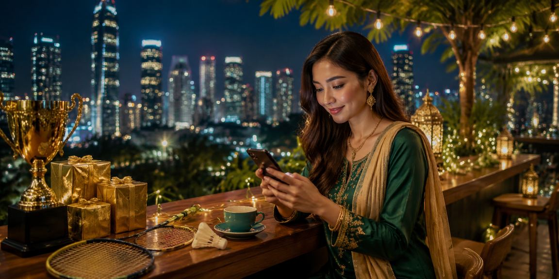 Pengguna Malaysia bermain permainan mudah alih secara bertanggungjawab semasa Hari Raya